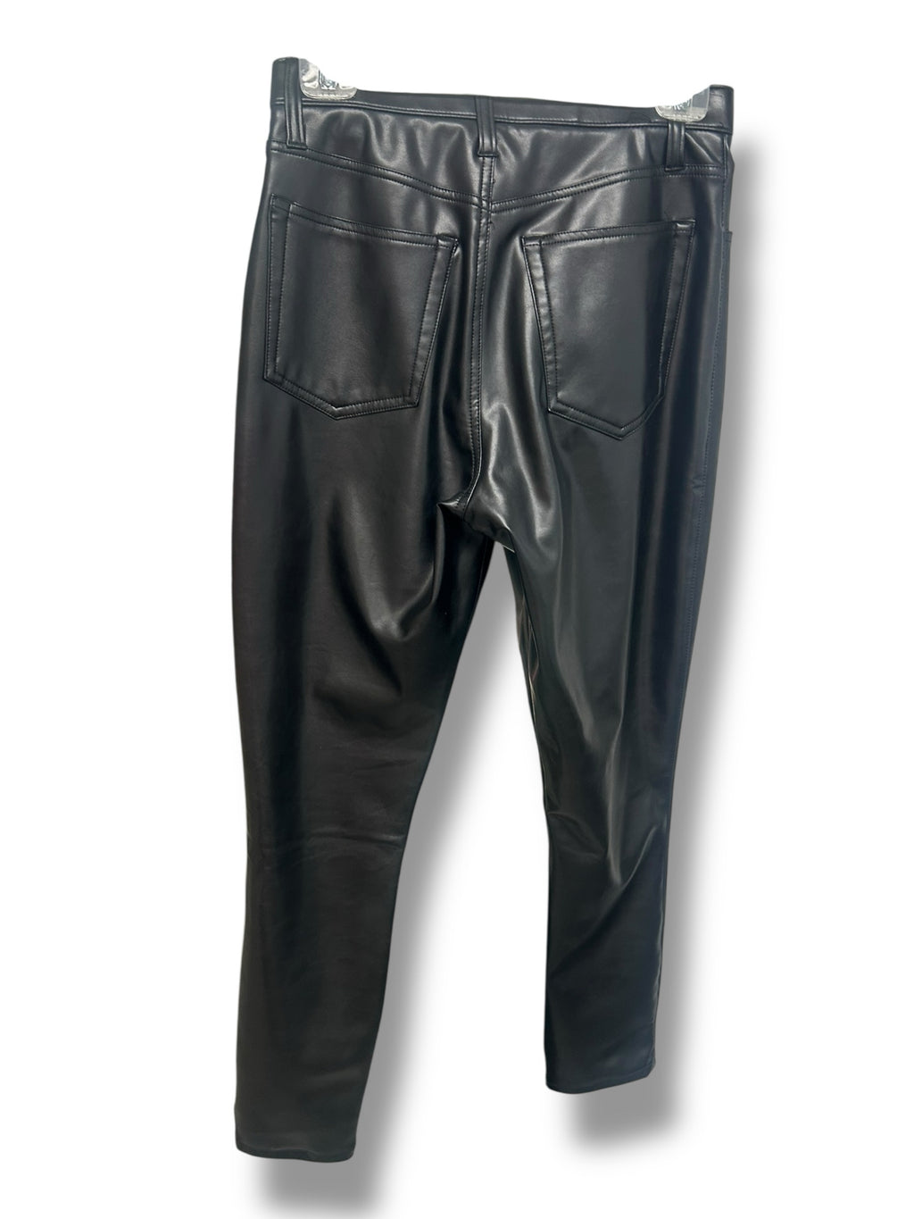 ABERCROMBIE & FITCH CURVE LOVE THE SKINNY HIGH RISE FAUX LEATHER PANT SIZE 6 - WEARHOUSE  CONSIGNMENT