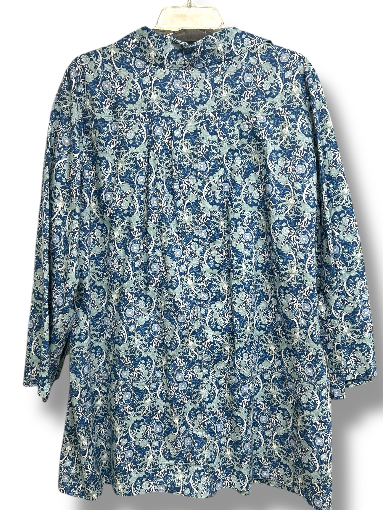 TUCKERNUCK HYACINTH HOUSE CARRINGTON COLLARED BLUE MINI DRESS SIZE XXL