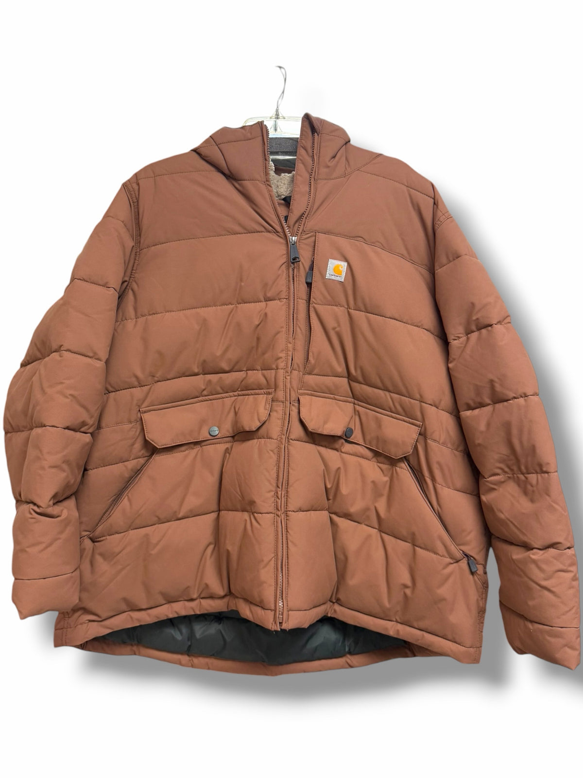 CARHARTT WOMEN'S MONTANA RAIN DEFENDER INSULATED RELAXED JACKET NUTMEG SIZE 3X