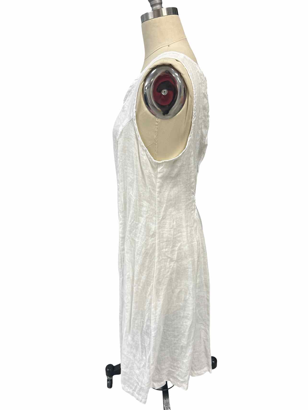 CP SHADES BREE SLEEVELESS LINEN SWING DRESS SIZE: XS