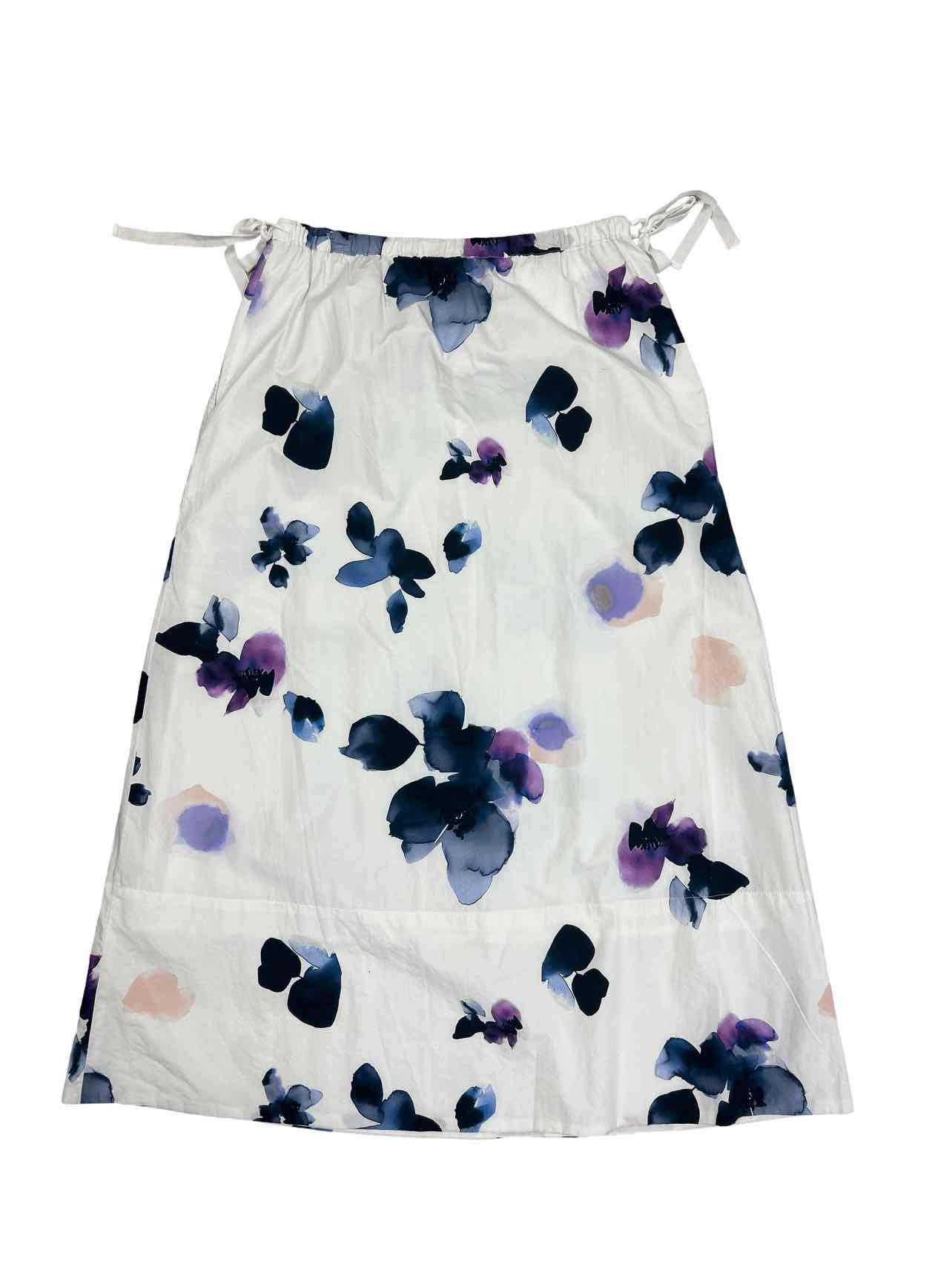 LILLA P NWT A-LINE ORCHID PRINT MAXI SKIRT SIZE: S
