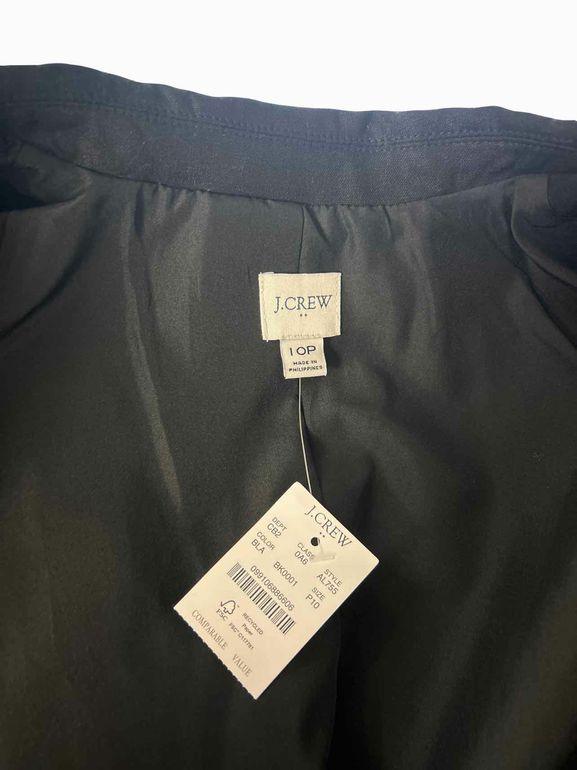 JCREW NWT LINEN/COTTON ONE-BUTTON SIZE: 10P