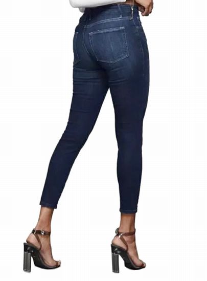 GOOD AMERICAN GOOD LEGS CROP HIGH RISE SKINNY JEAN B260 SIZE: 6