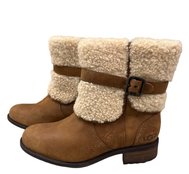 UGG BLAYRE II CUFFED SHERPA BOOT 8.5