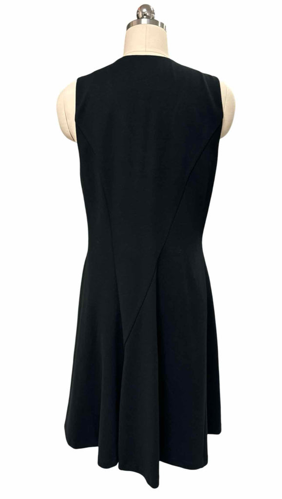 CABI 3649 PONTE SLEEVELESS BLACK DRESS SIZE M