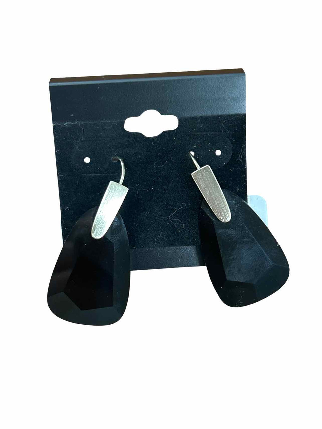 KENDRA SCOTT MARTY FACETED BLACK STONE GOLD TONE
