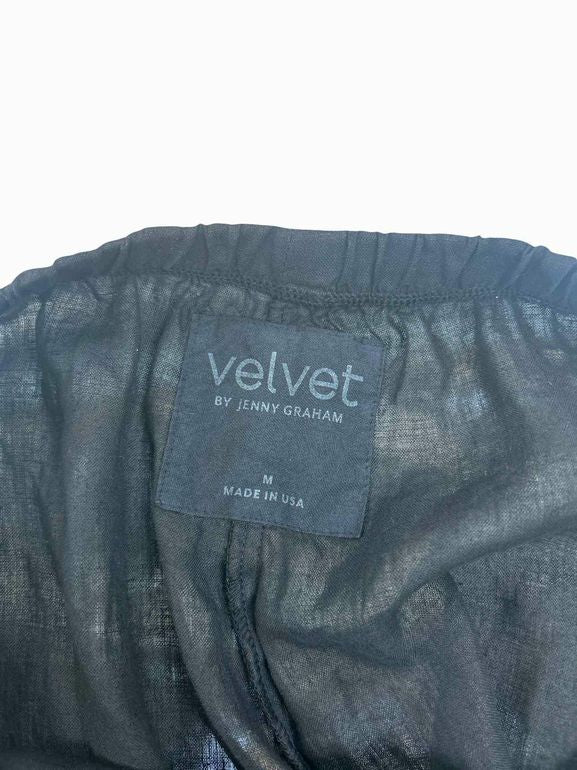 VELVET  JENNY GRAHAM LINEN PANTS SIZE: M