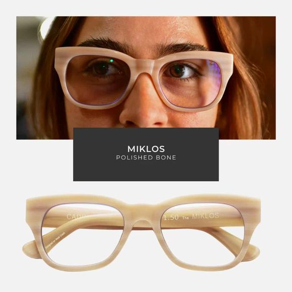 CADDIS READING GLASSES THE MIKLOS 2.5