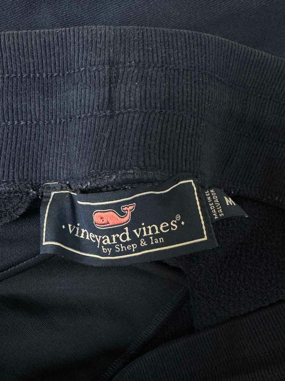 VINEYARD VINES TERRY CLOTH NAVY SWEATPANT SIZE M