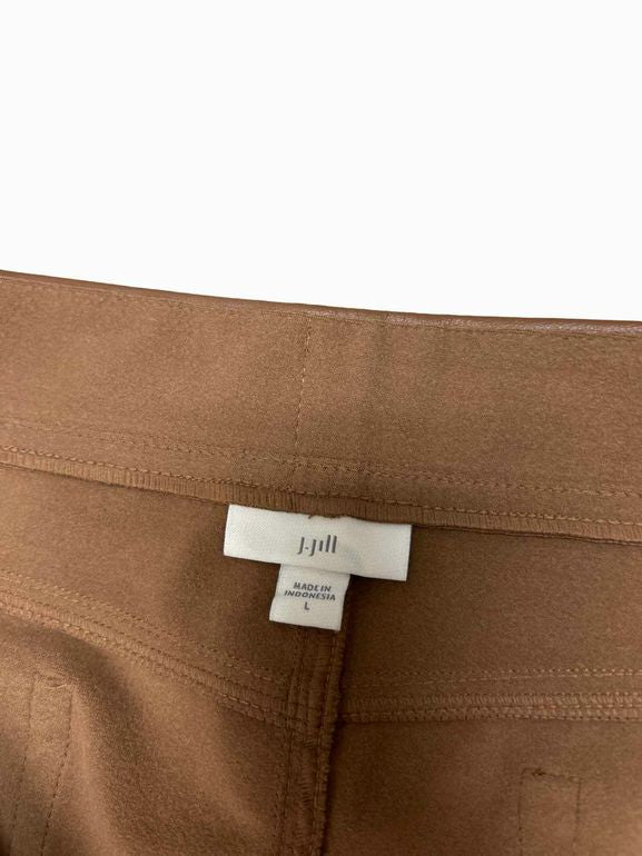 JJILL VEGAN LEATHER PULL ON PANT SIZE: L