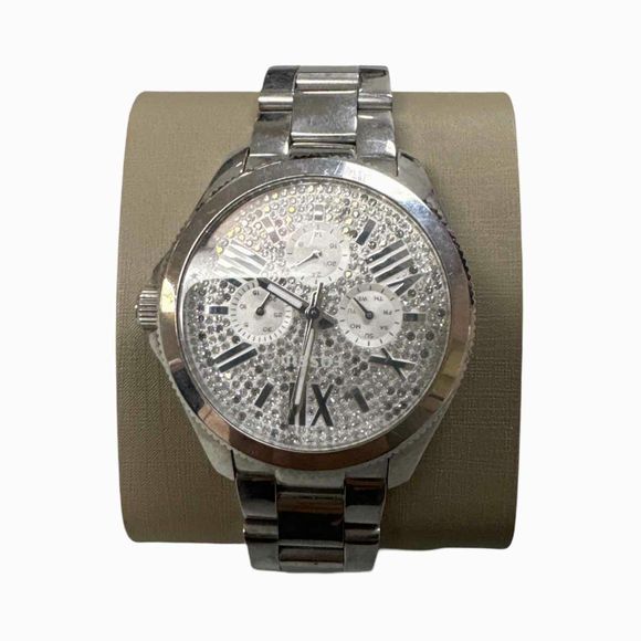FOSSIL WATCH  MULTI-FUNCTION SILVER DIAL