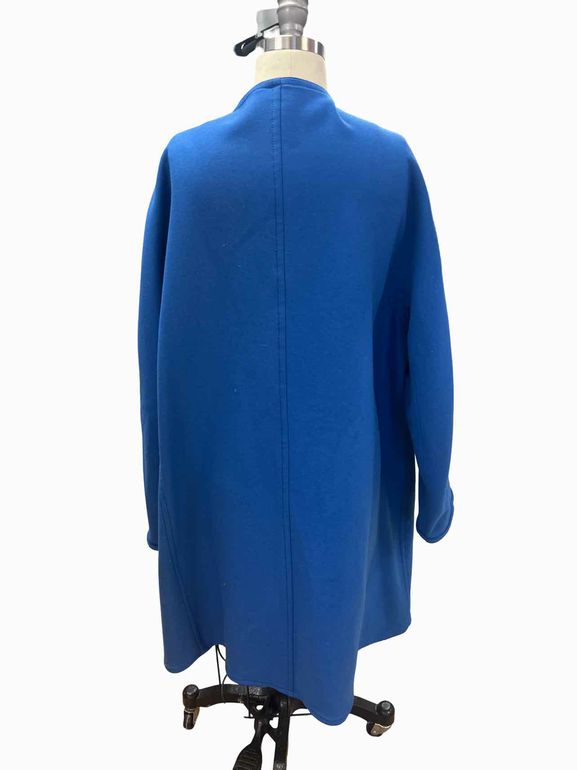 PIAZZA SEMPIONE CASHMERE BLEND ONE BUTTON SWING COAT SIZE: 2X