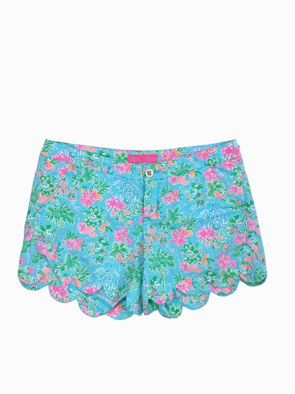 LILLY PULITZER  LILLY LOVES DISNEY MICKEY MINNIE BUTTERCUP SCALLOP SIZE: 8