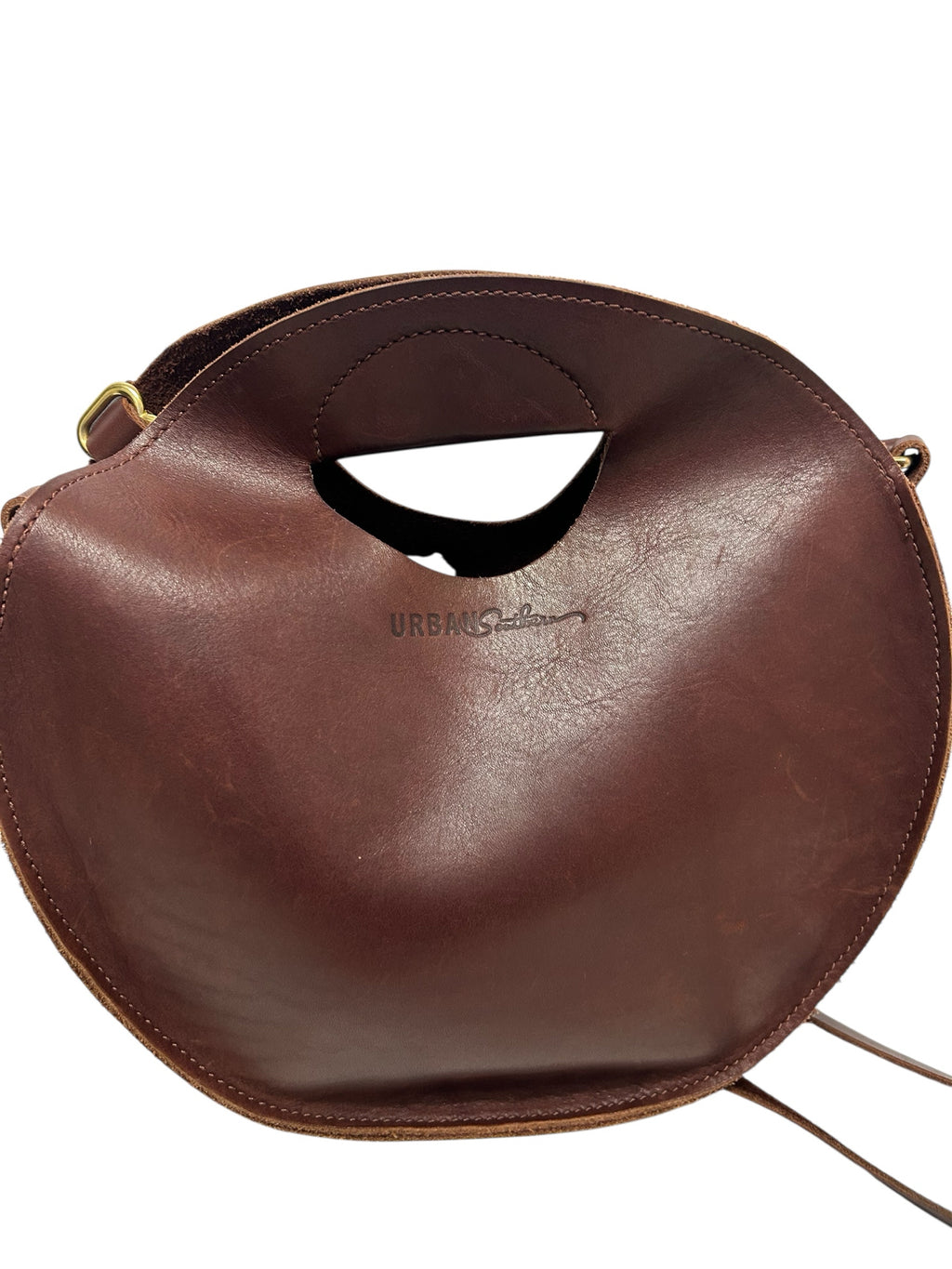 URBAN SOUTHERN BRITT CIRCLE CROSSBODY WHISKEY BROWN