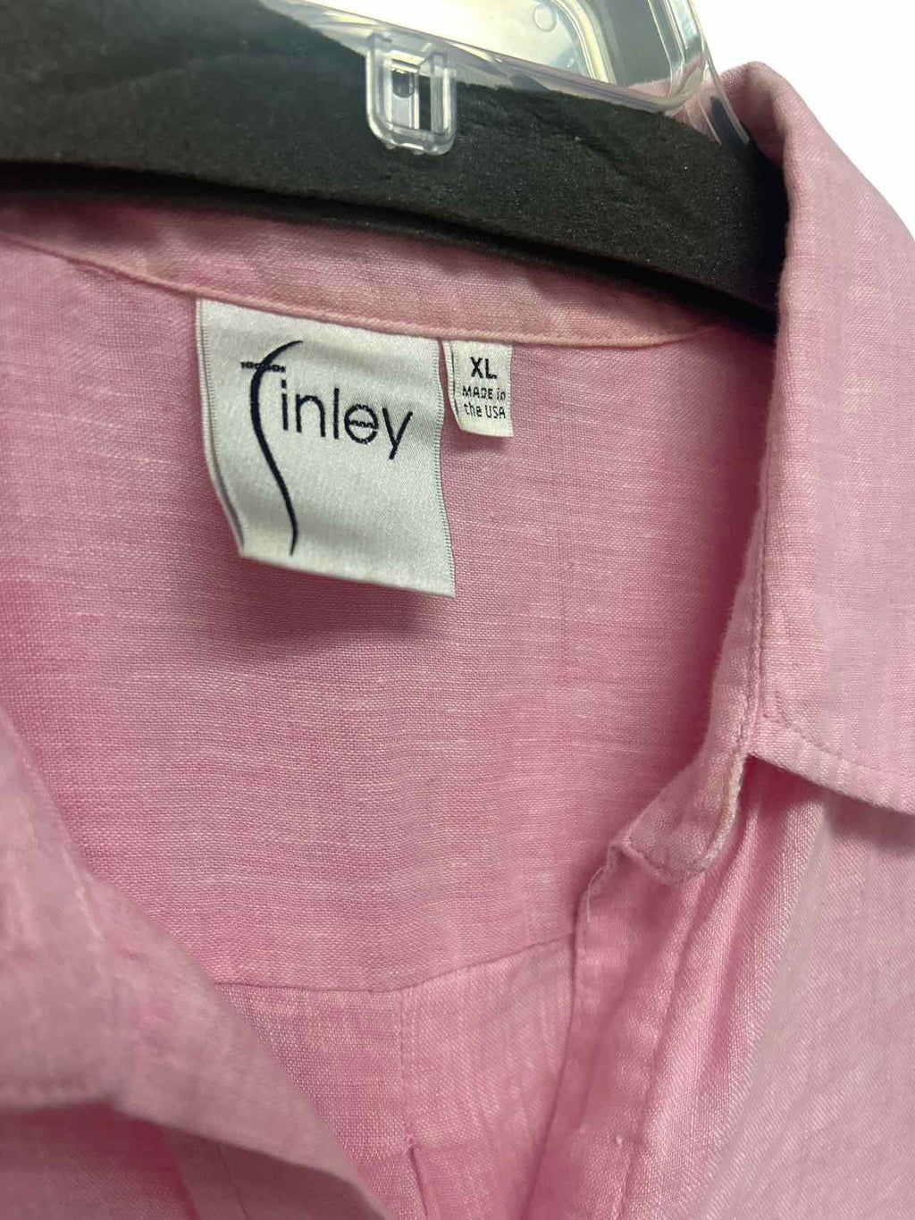 FINLEY LINEN MAXI SHIRT DRESS SIZE: XL