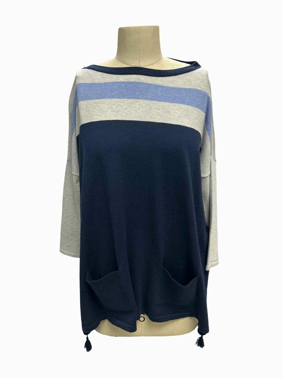 LILLY PULITZER NWT ELBA SWEATER TRUE NAVY SIZE: XS