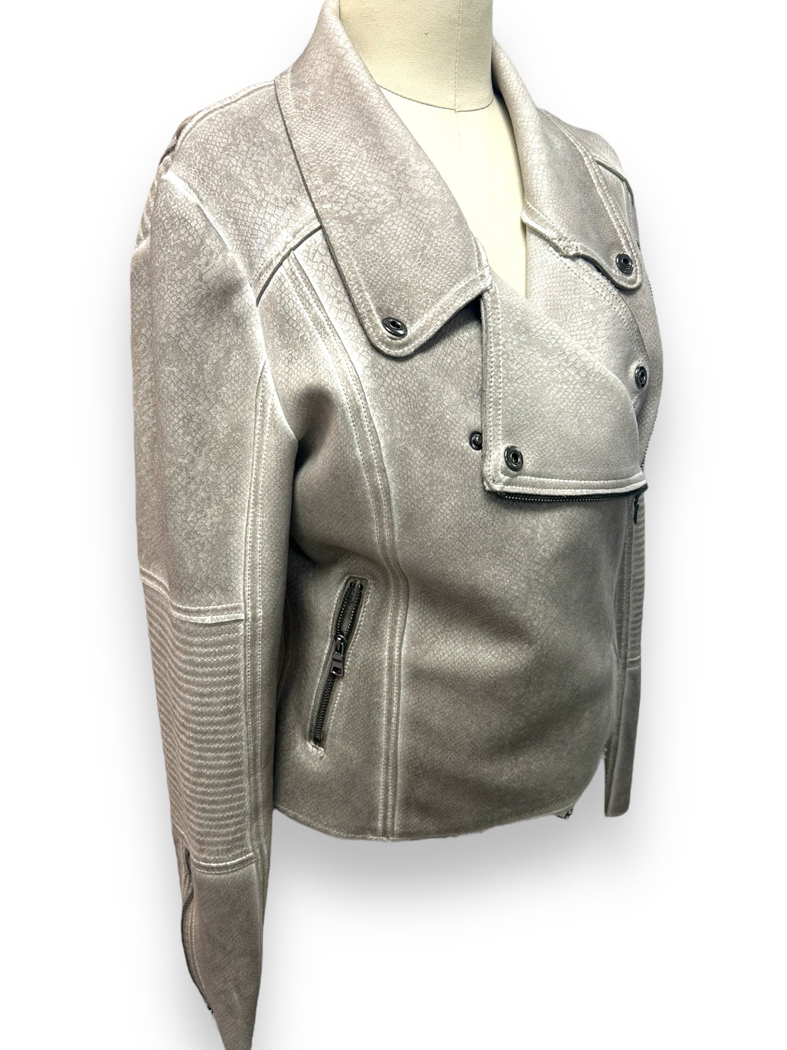 ANTHROPOLOGIE MARRAKECH MARNI SCUBA JACKET TAUPE SIZE SMALL