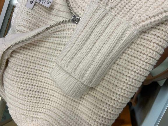 ATHLETA TUGGA FULL ZIP SWEATER SIZE: XXS