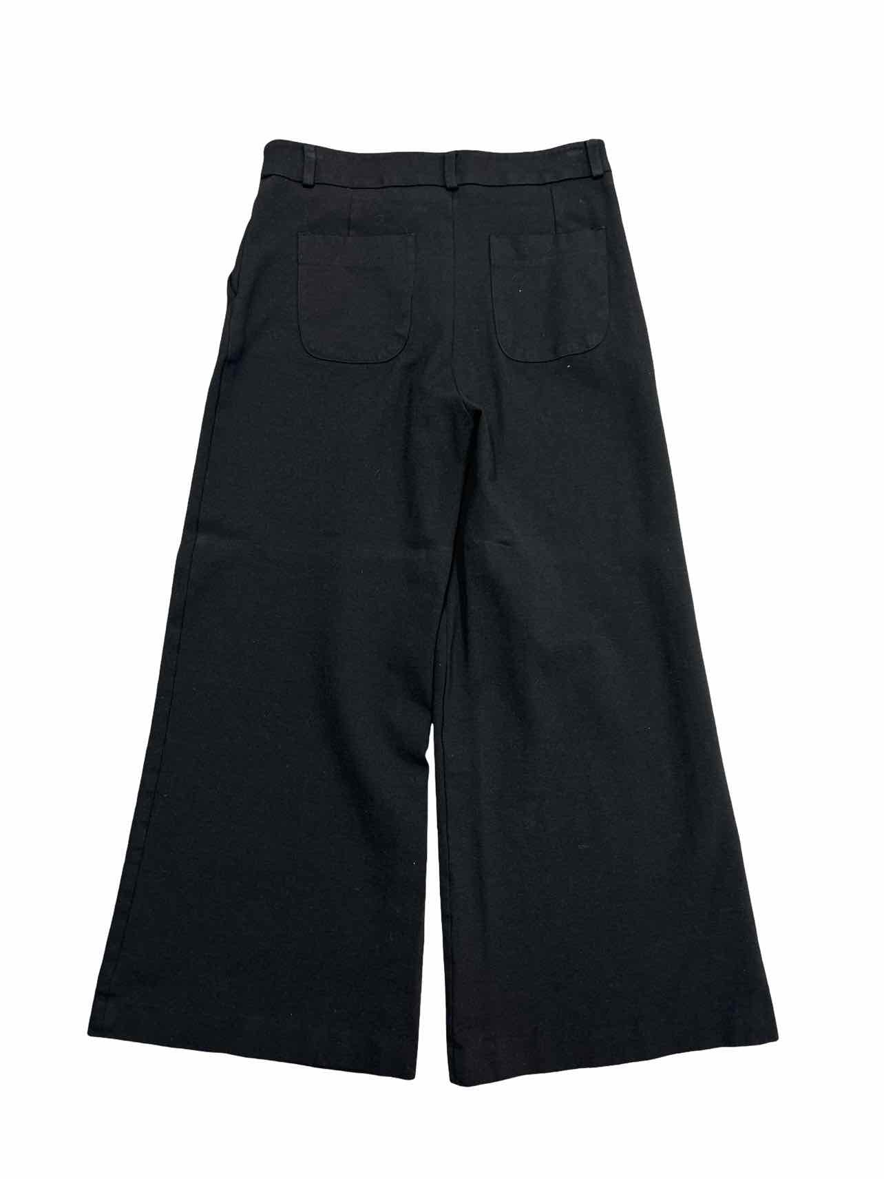 LIVIANA CONTI  WIDE LEG VISCOSE BLEND KNIT TROUSER SIZE: 44