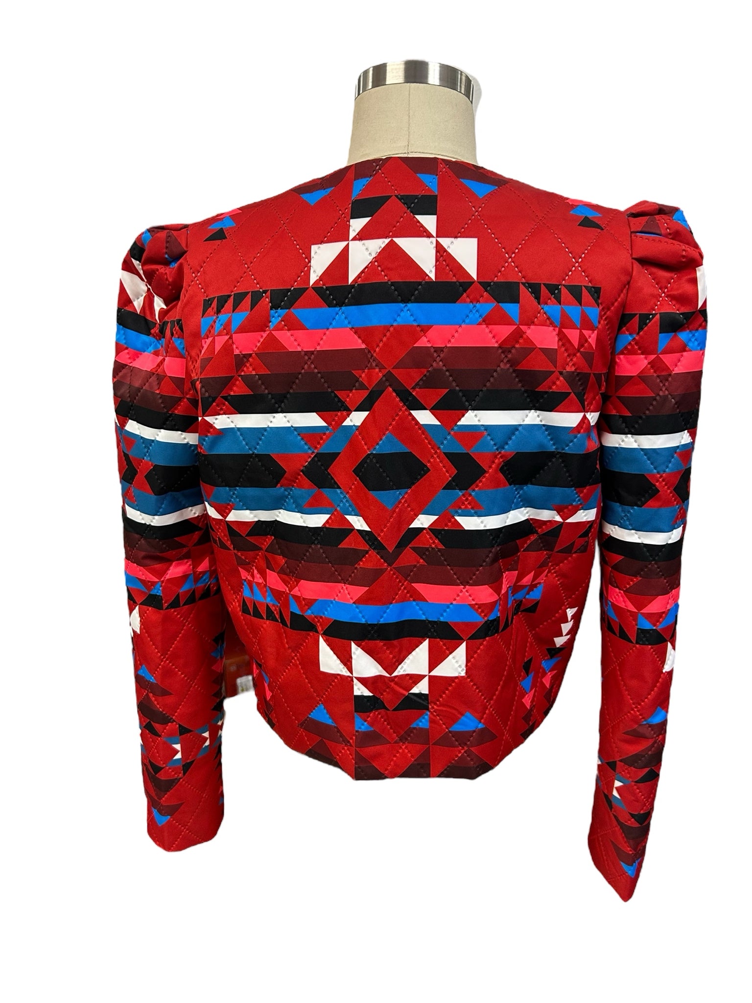 PENDLETON AQUA x PENDLETON PILOT ROCK CROP JACKET RED SIZE SMALL