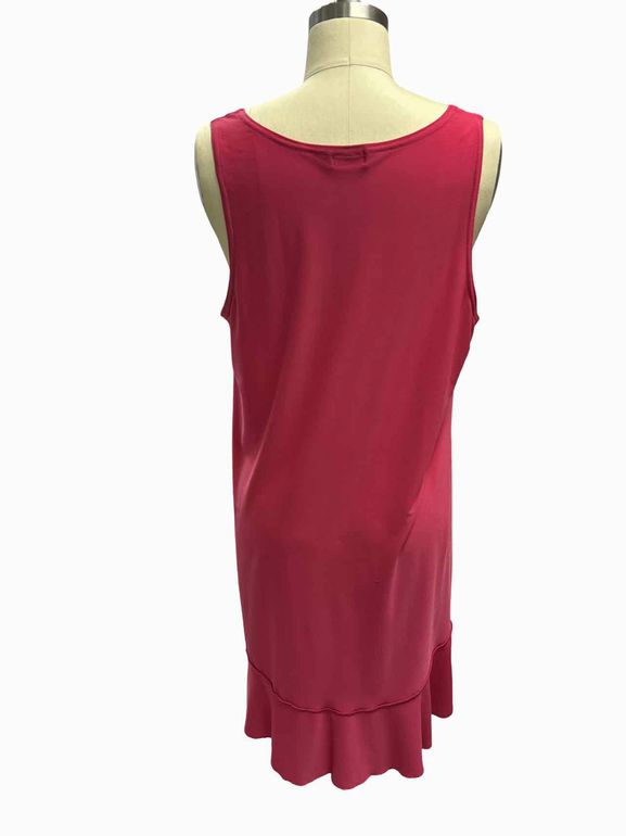 SYMPLI SLEEVELESS TIERED DRESS SIZE: 14
