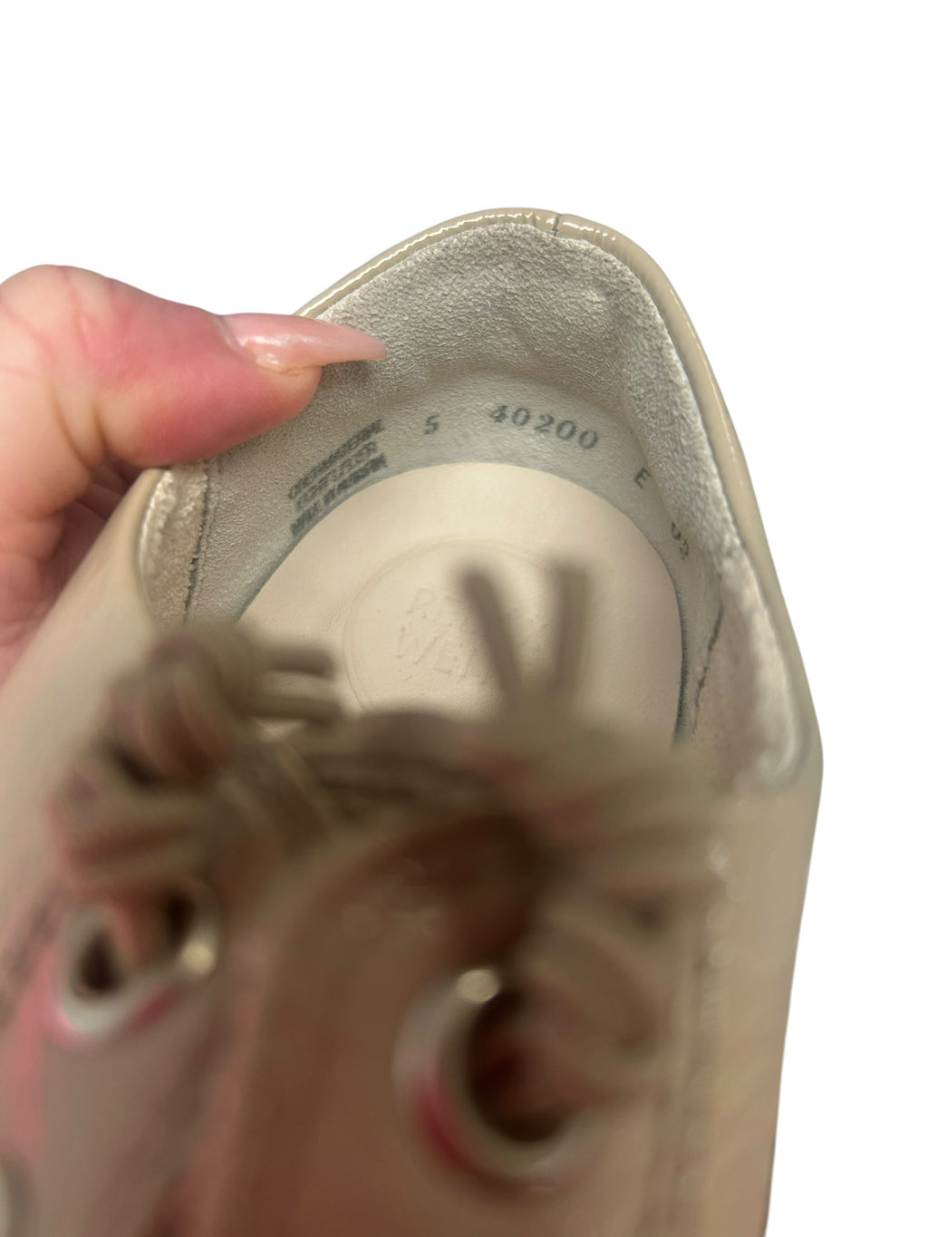PAUL GREEN HADLEY PATENT LEATHER TRAINER SNEAKERS SIZE 5 US 7