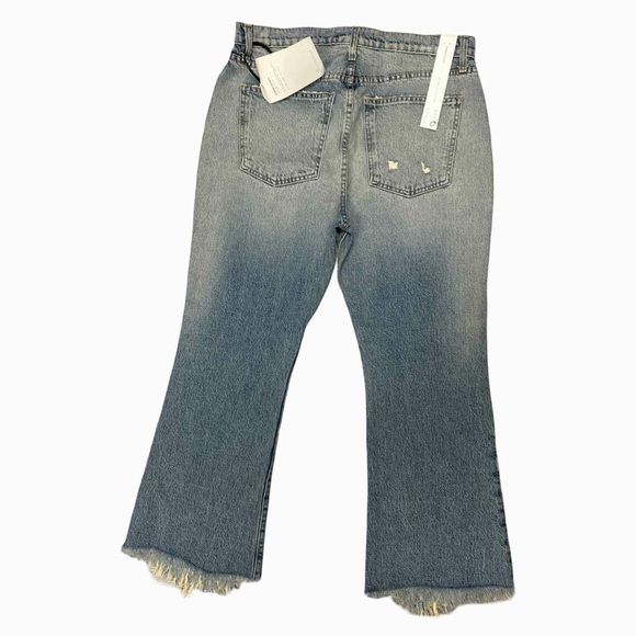 CURRENT ELLIOTT NWT! HIGH WAIST KICK DENIM JEAN SIZE 32