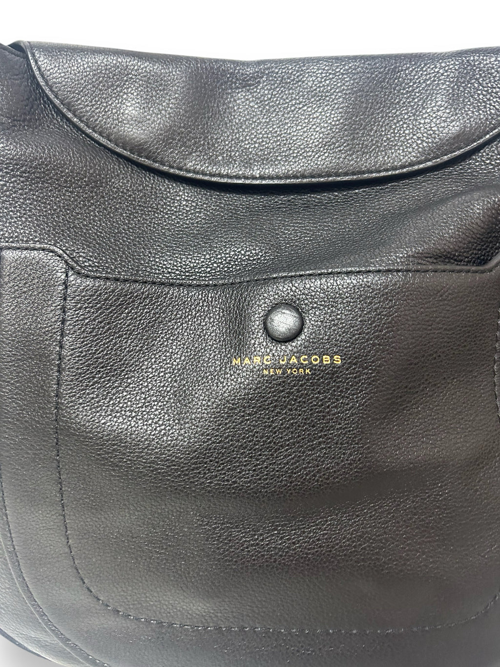 MARC JACOBS NWT EMPIRE CITY LARGE HOBO CROSSBODY BLACK