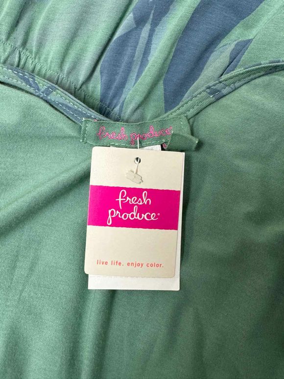 FRESH PRODUCE NWT! OPHELIA SLVLS GREEN JUMPSUIT IN LAGOON SIZE XL