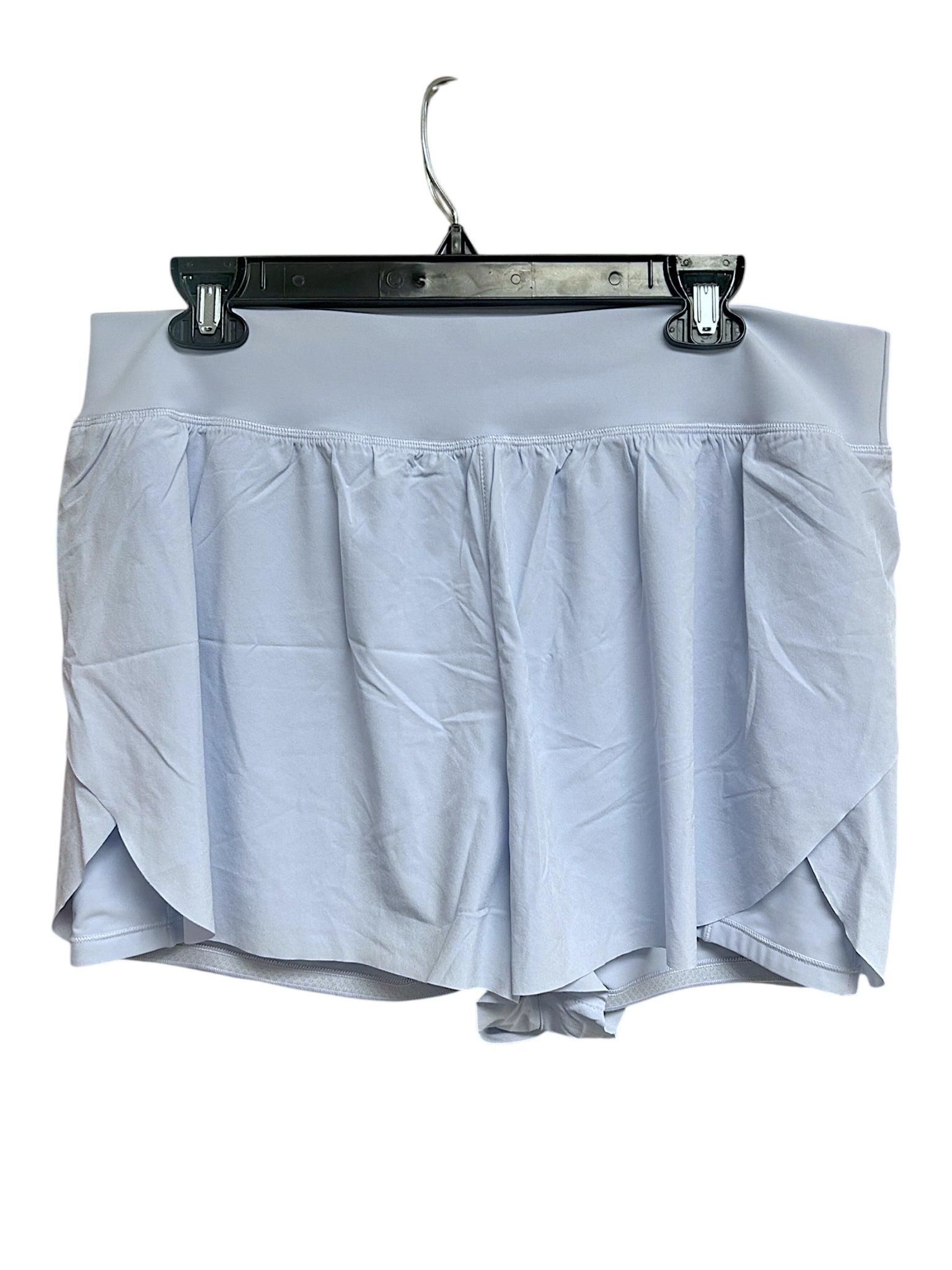 ATHLETA NEW! CROSSOVER RUN SHORT LIGHT BLUE SIZE XL