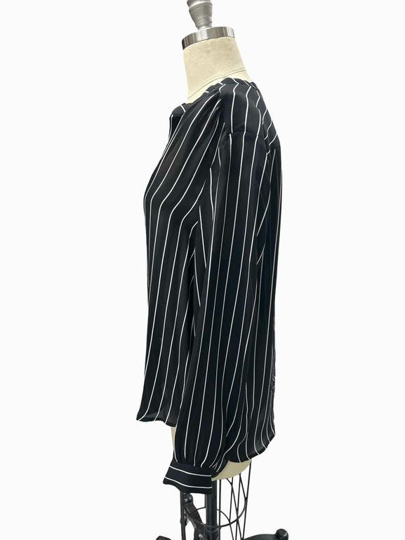 L'AGENCE  100% SILK BLOUSE SIZE: M