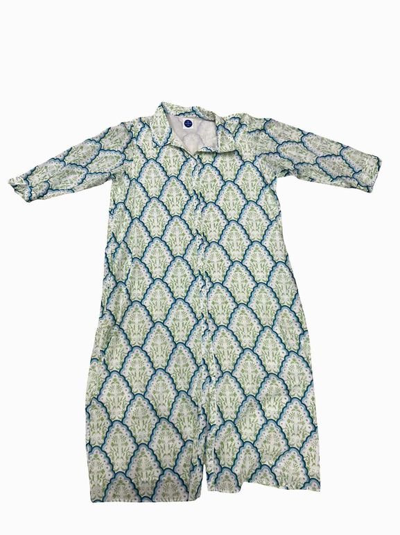 NAVY BLEU SARA 3/4 SLEEVE TUNIC DRESS SIZE: XXL