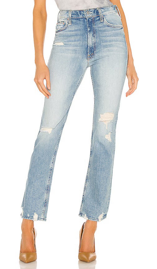 MOTHER HIGH WAISTED RIDER SKIMP IN THE CONFESSION JEANS SIZE 27