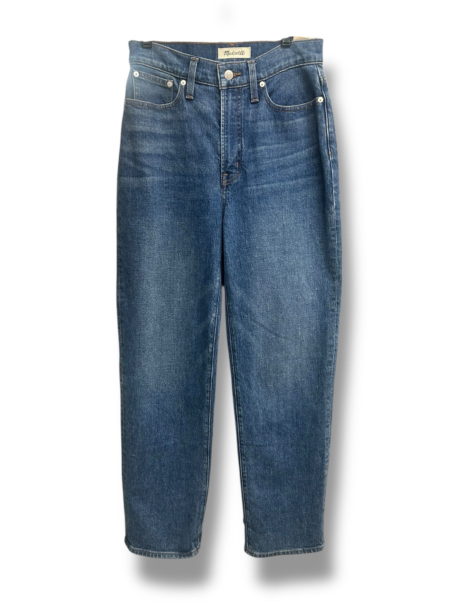 NWT MADEWELL THE PERFECT VINTAGE STRAIGHT MEDIUM WASH JEANS SIZE 26