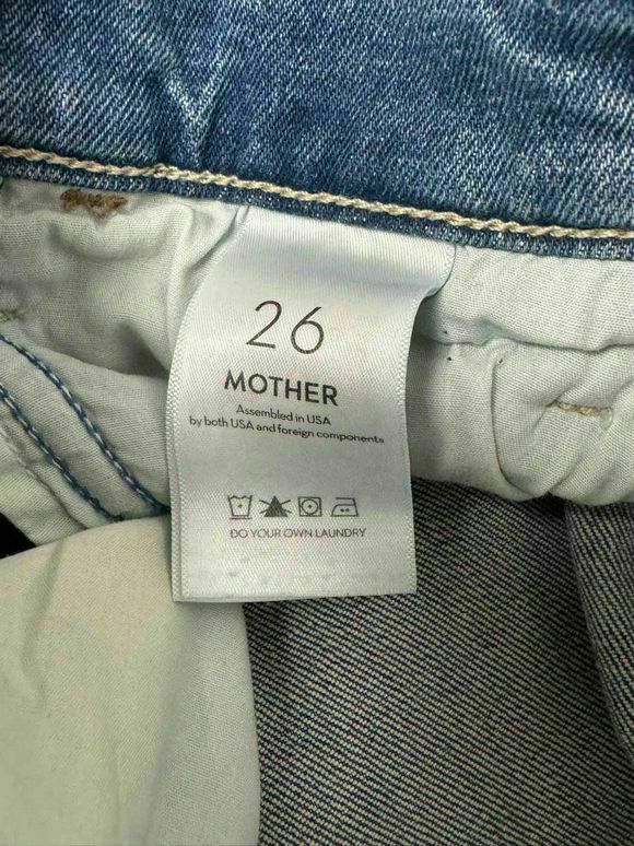 MOTHER THE HUSTLER ANKLE SCENIC ROUTE 66 DENIM JEANS SIZE 26