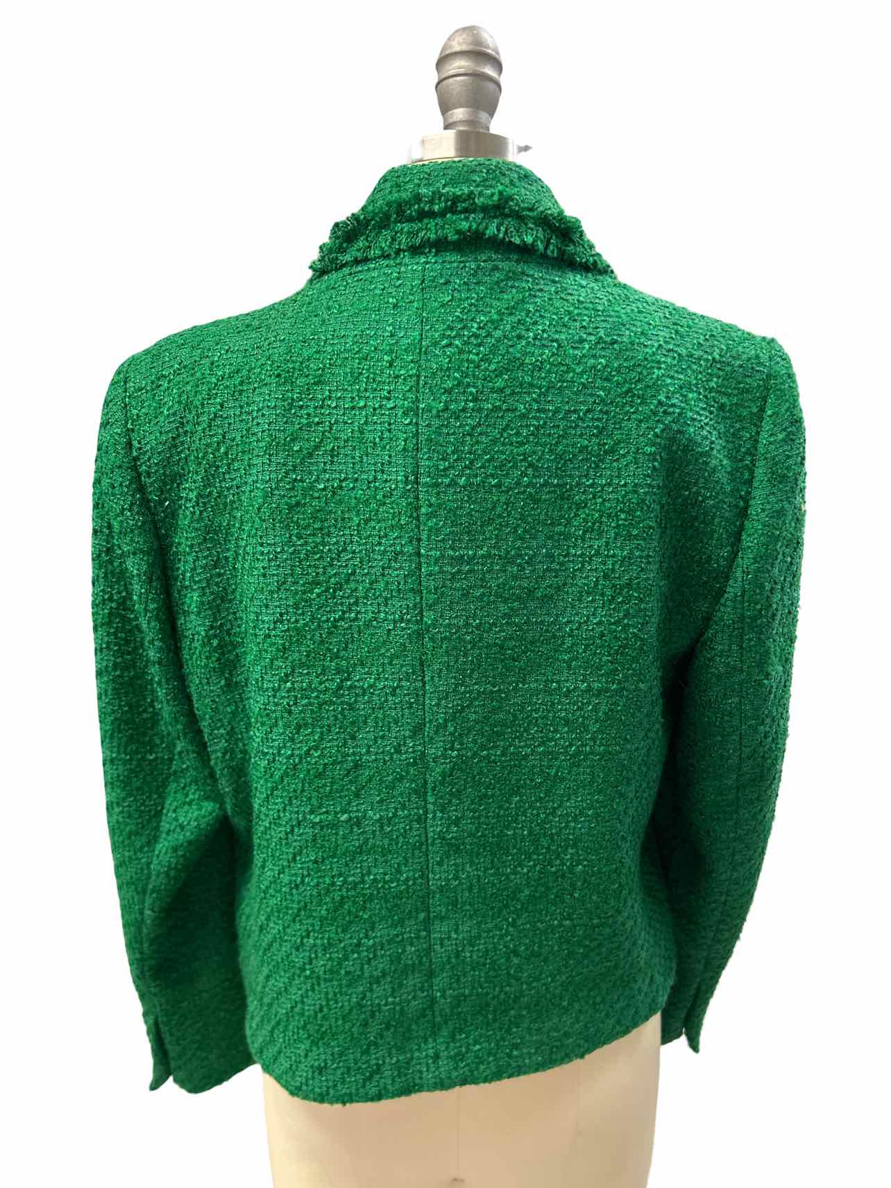 ZARA NWT TWEED CROP DOUBLE BREASTED BLAZER SIZE: XL