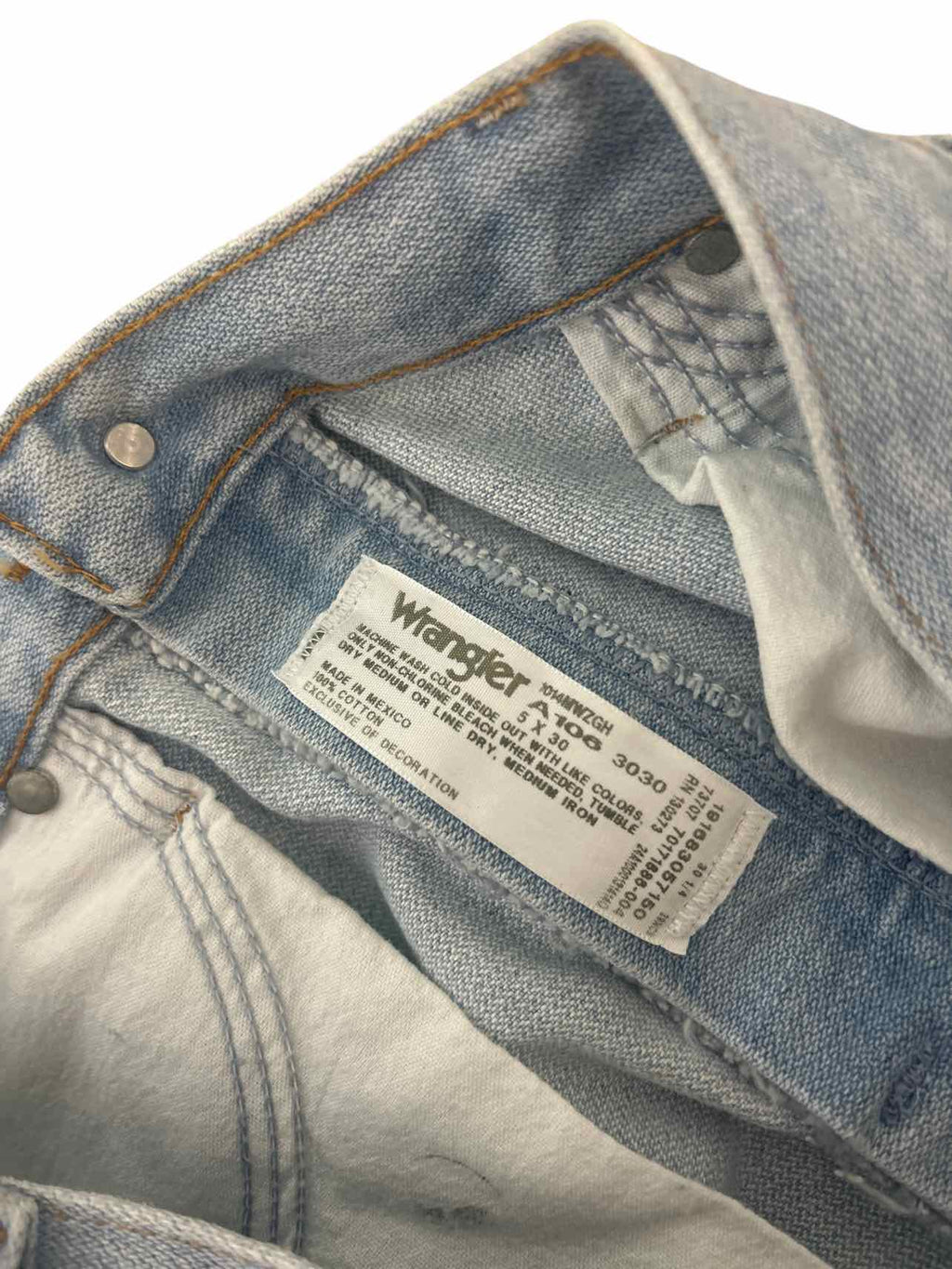 WRANGLER MWZ COWBOY CUT SLIM FIT JEAN 1014MWZGH 5X30 SIZE: 30