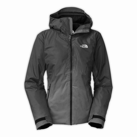 NORTH FACE FUSESTORM DOT MATRIX INSULATED GRAY JACKET SIZE M