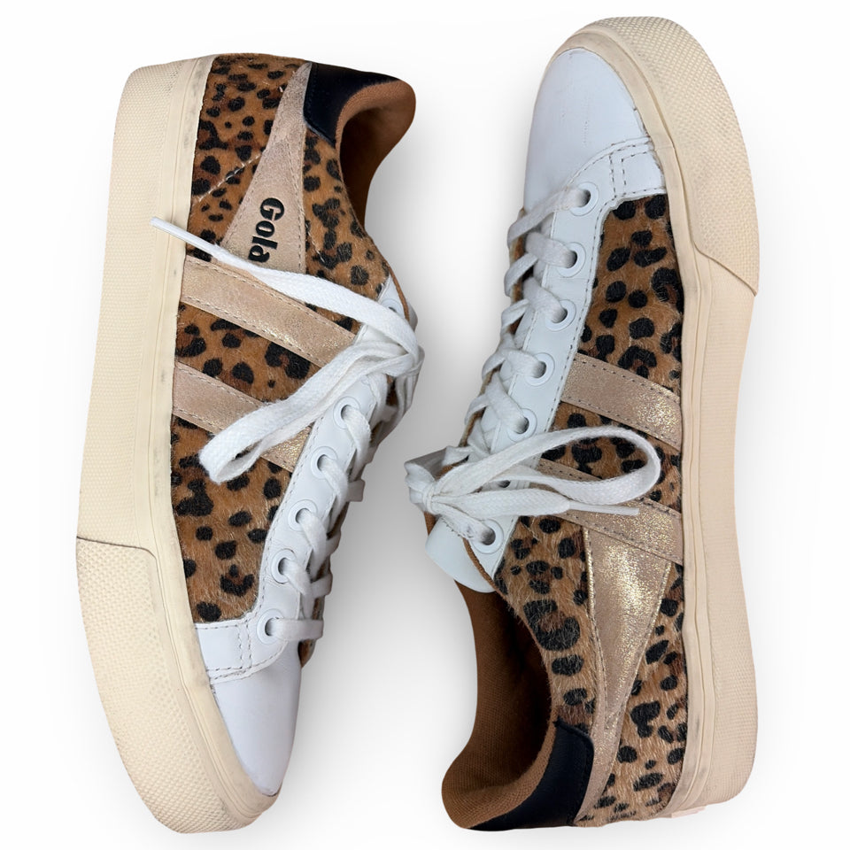 GOLA ORCHID II AFRICA ANIMAL PRINT SNEAKERS SIZE 7