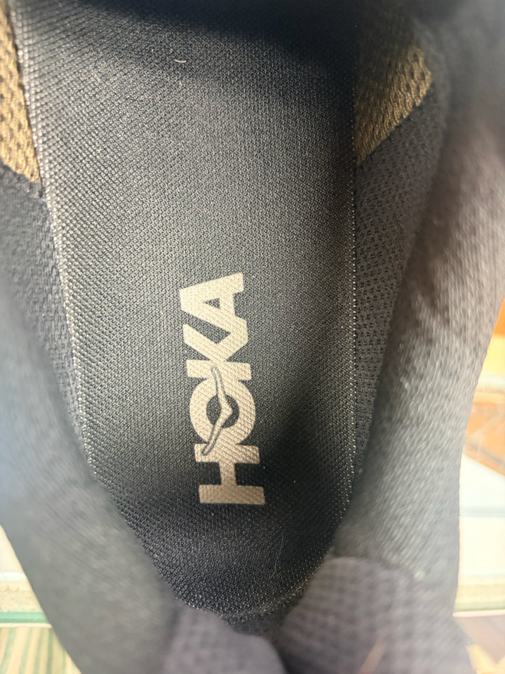 HOKA CLIFTON 10 RUNNING SNEAKER GALATIC GREY/STELLAR GREY SIZE 12