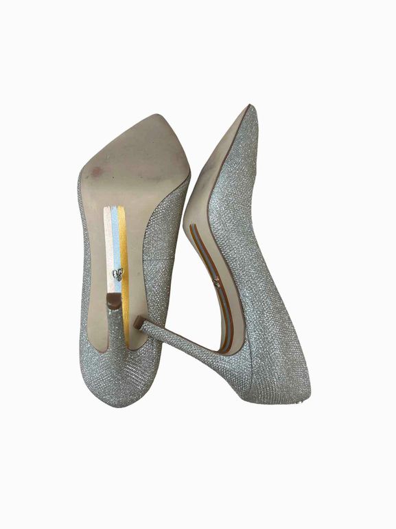 SAM EDELMAN HAZEL SHIMMER PUMP 8.5