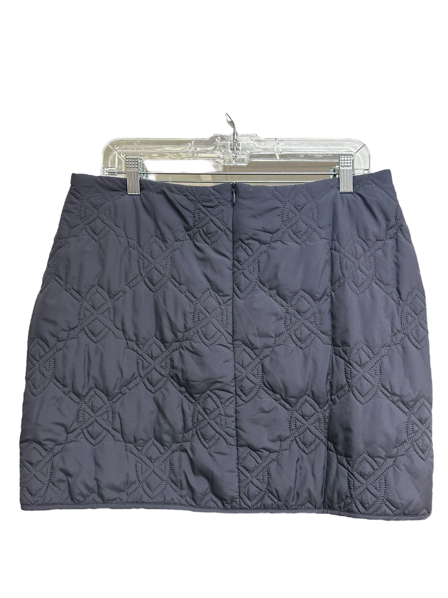 DAILY PAPER PHILIPA QUILTED MINI GRAY SKIRT SIZE XL