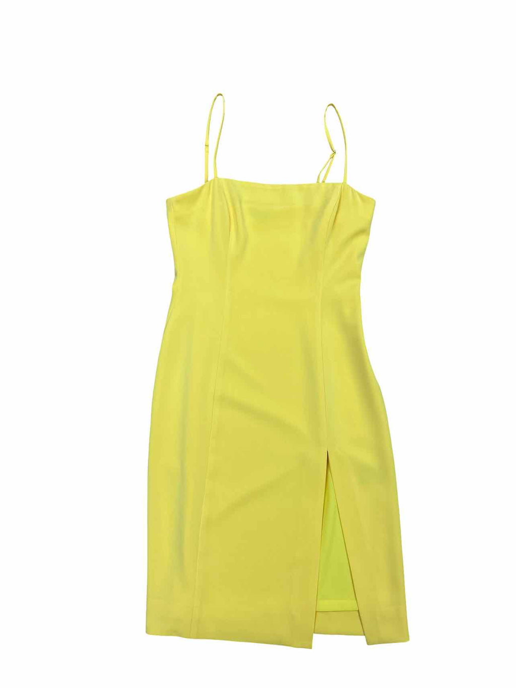 NBD COSMOPOLITAN DRESS IN CANARY SIZE: S