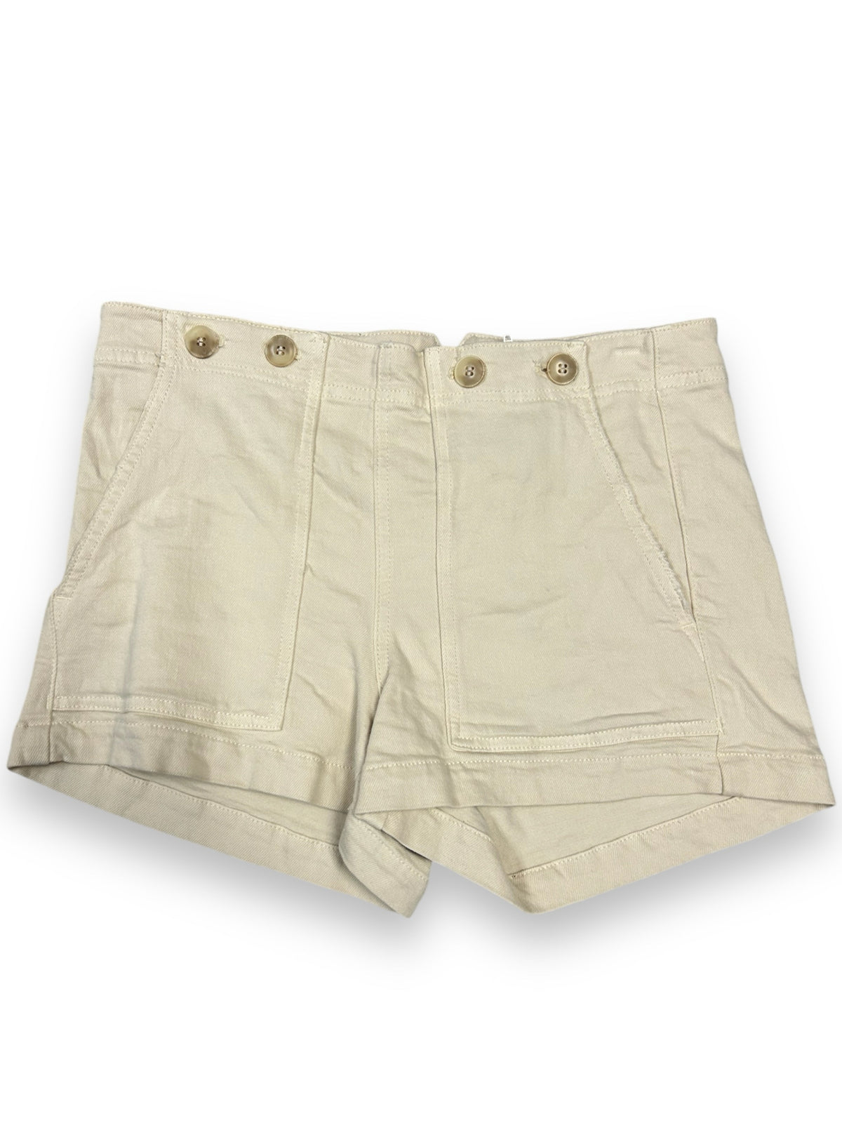 ANTHROPOLOGIE PILCRO THE KIT MID RISE UTILITY NATURAL SIZE 28