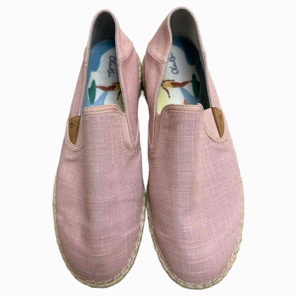 OLUKAI NWOT! olukai kaula pa'a kapa LIGHT LINK ESPADRILLES SIZE 10