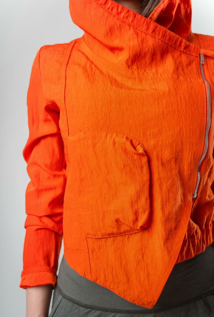 LURDES BERGADA SPORTS STYLE TECHNIC JACKET SIZE: S