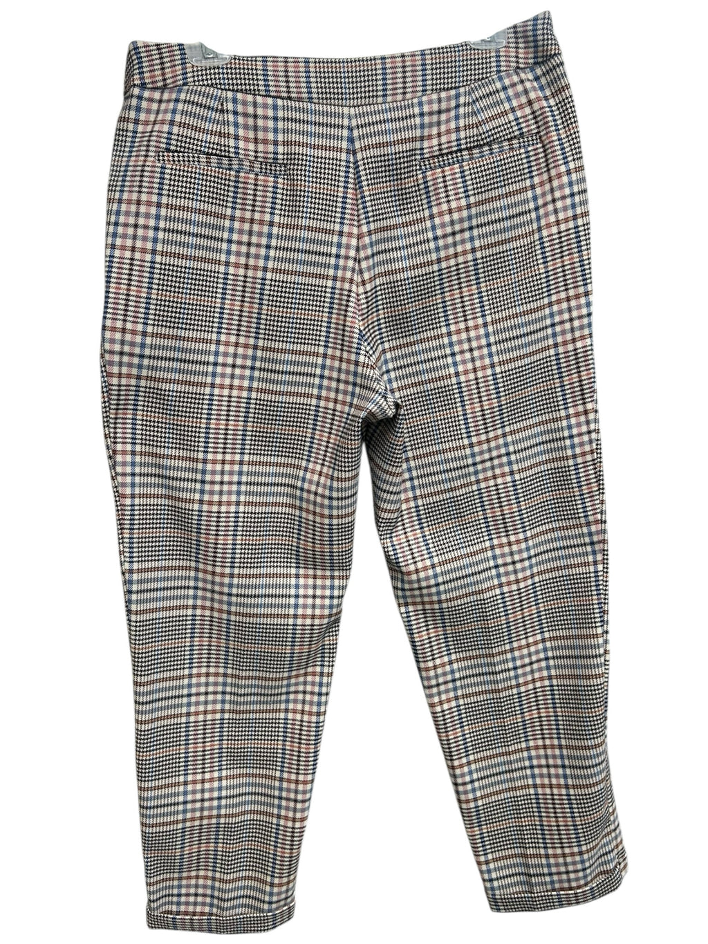 ANTHROPOLOGIE MALCOM HIGH RISE TAPERED CUFFED PLAID TROUSERS SIZE 12 - WEARHOUSE  CONSIGNMENT