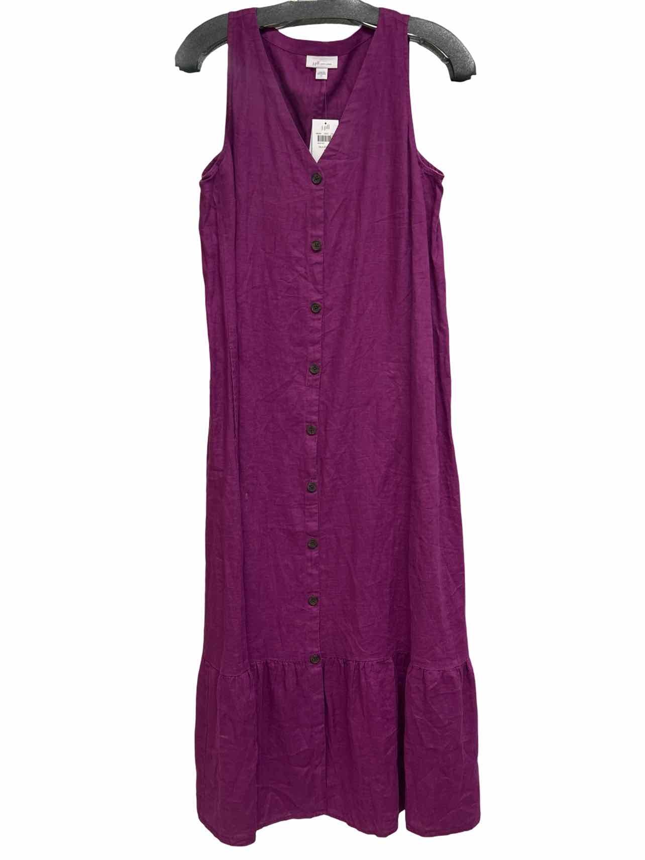 JJILL NWT LINEN BUTTON FRONT MAXI DRESS SIZE: S