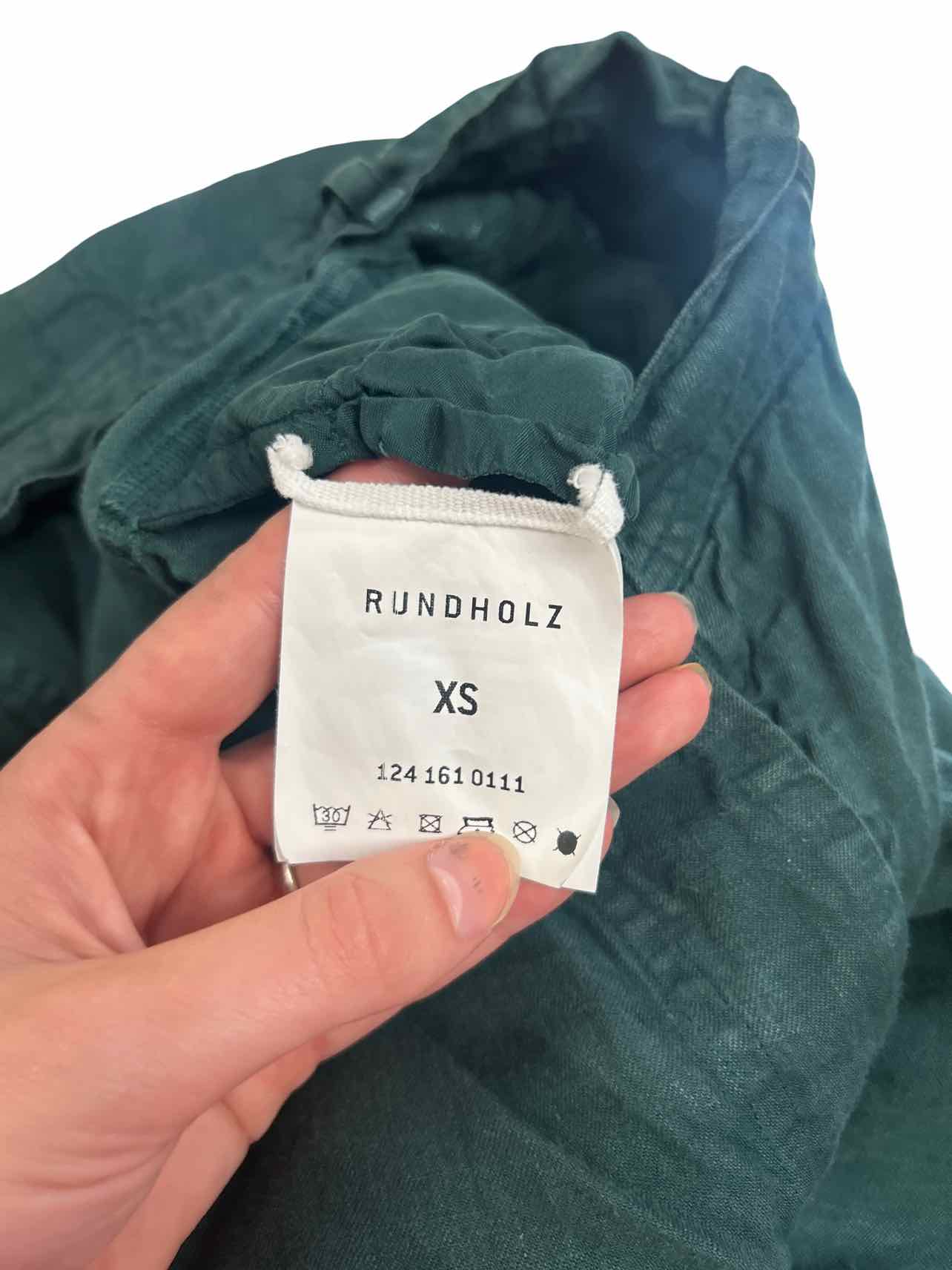 RUNDHOLZ TULIP LINEN WIDE LEG TROUSER SIZE: XS