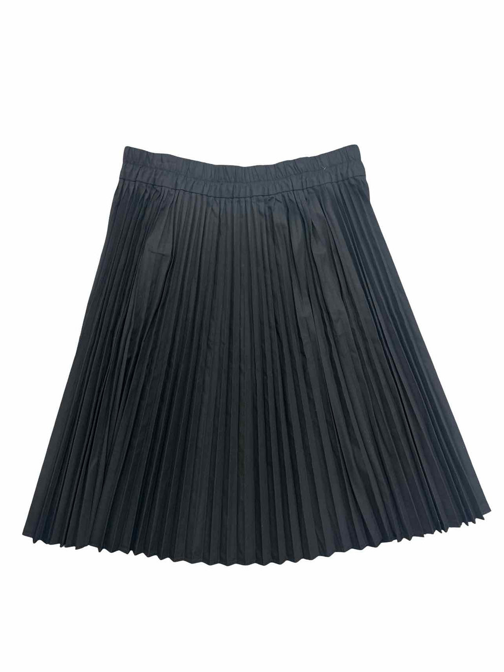 JCREW NWT PLEATED MIDI SKIRT COTTON POPLIN SIZE: M